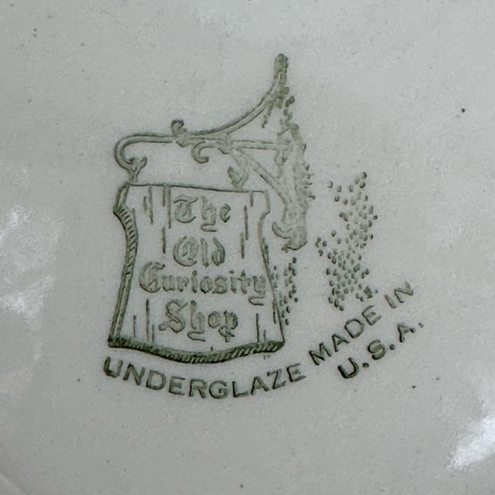 Old Curiosity Shop Dishes (4) - Picture 3 of 11
